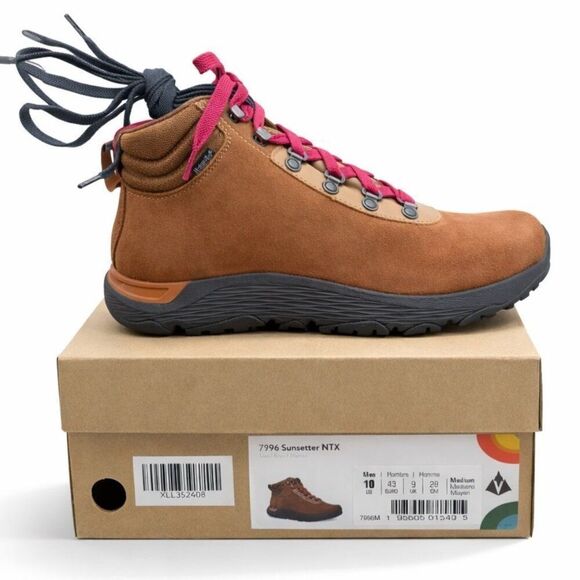 Vasque Sunsetter NTX 7996 Lion Leather Suede Hiking Boots Mens 10 EU 43 main image 5
